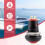 -Off Latching Waterproof 12mm Push Button  SPST 2A IP67, Red 6