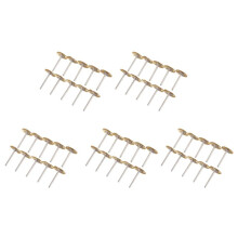 50 X Brass Wire Brush Round Brushes Disc Brush Pot Brush for 25MM