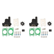 2X 06193-ZV1-000 Outboard Water Pump Impeller Repair Kit for  4-Stroke 5HP BF5A1 -BF5A6 BF5AK0 BF5AK3 06193ZV1000