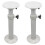 2X Adjustable Table Pedestal Detachable Table Base Stand Leg Base Mount -Frame Aluminum Alloy Table Base 1