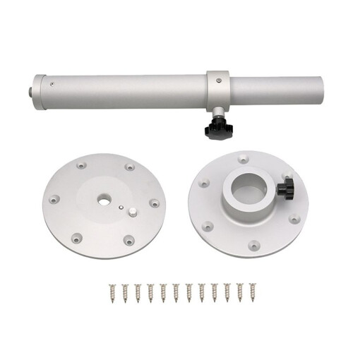 2X Adjustable Table Pedestal Detachable Table Base Stand Leg Base Mount -Frame Aluminum Alloy Table Base 2