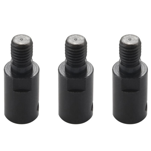 3Pcs M10 5 mm  Motor Shaft Drill Adapter for Saw Blade Connection Coupling Joint Connector Coupler Sleeve Tools