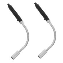 2Sets Fietsrem Buizen Set Met Rubberen Beschermhoes Voor Bergfiets