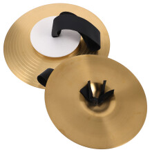1Paar Robuuste Metalen Handcymbalen Voor Band En Schooloptredens