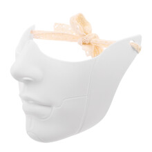 1X Artistiek Decoratief Cosplay Masker Met Ontwerp Unisex