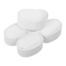 5St Witte Mini Horlogekussens PU Duurzaam Horlogehouder