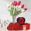 1Hartvormige Sieradenbox Rood Ringen En Oorbellen 3