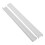1Paar Complete Plastic Ladegeleiders Wit Voor En Dressoir 7