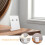2St ABS Tabletop Houder Wit Voor Menuprijs En Flyers 6