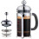 French Press Coffee Maker,Press System,Heat Resistant Thickened Borosilicate Glass,Durable Easy Clea 1