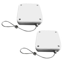 2X Ferme-Porte à Capteur Automatique Sans Poinçon Se Ferme Automatiquement pour Toutes Les Portes