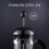 French Press Coffee Maker,Press System,Heat Resistant Thickened Borosilicate Glass,Durable Easy Clea 2