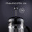 French Press Coffee Maker,Press System,Heat Resistant Thickened Borosilicate Glass,Durable Easy Clea 4