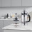 French Press Coffee Maker,Press System,Heat Resistant Thickened Borosilicate Glass,Durable Easy Clea 3