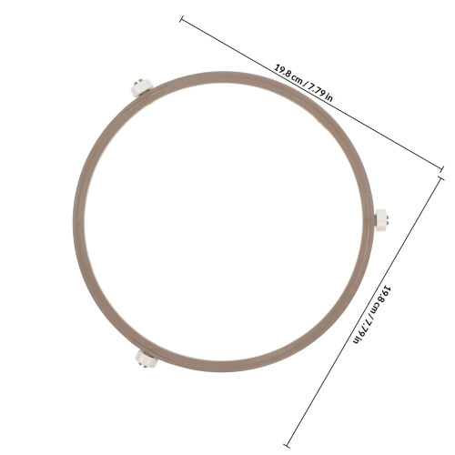 1Plastic Microwave Roller Ring Bruin Voor Rotatie Thuis 1