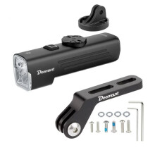 DEEMOUNT Bicycle Headlight with Mounting Bracket 1200 Lumens 4800mAh Headlight Waterproof Bike Lights for Night Riding