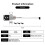For Bambu Lab A1/A1 Mini 3D Printer Hotend Heating Assembly Hotend Heating Components 5