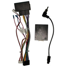 Car Radio CAN Bus Decoder CANBus Cable Power Wiring Harness Socket Connector for Opel Astra H Zafira