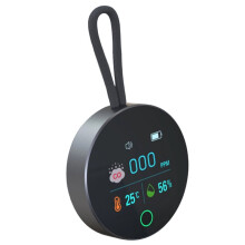 Carbon Monoxide Detector Touch Button Environmental Monitoring Magnetic Mounting 1000mAh Tools