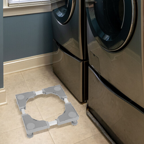 Multifunctionele Wasmachine Stand Met Anti-Trillingsfunctie