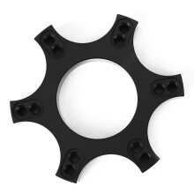 New 70MM Aluminum Wheel Spacers Adapter Plate Upgrade 13/14" Steering Wheel Adapter Base for T300RS