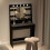 Vanity Desk with Lights Black 7