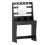 Vanity Desk with Lights Black 10