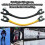 (Red) Professional Ski Training Aid compatible with Beginners Kids - Durable & Portable Speed Control Ski Tip Connector 2