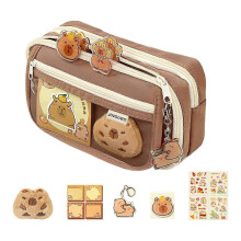 (J) New Fashionable Capibara Pencil Case: A High-Aesthetics, Large Capacity