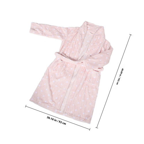 Dames Bathrobe Van Dikke Flanel Knusse Warmte En Elegantie 1