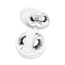 (A) Cute Lashes Magnetic Suction False Eyelashes One Box New Eyelashes European And American Thick Japanese And Korean Natural Eyelashes