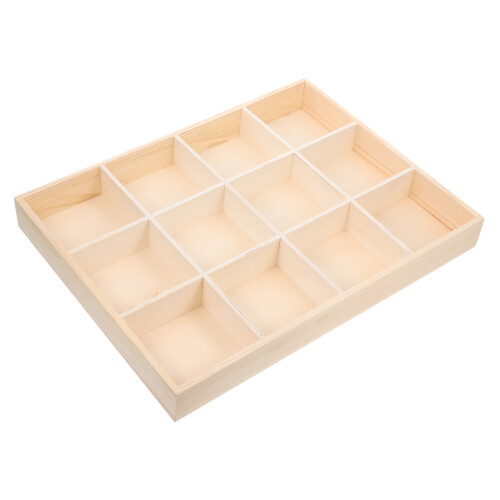 1Scompacte Organizer Met Vakken Voor Kantoor En Display