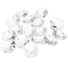 100St Luxe Transparante Glazen Kralen Voor Beaded Gordijn En DIY