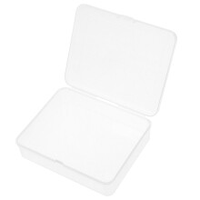 6St Heldere Kleine Plastic Opbergdoos Voor Hardware En Knutselspullen