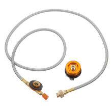 1Gasflesnavulslang Met Antivries Koperen Adapters Voor Outdoor Gebruik