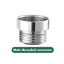 (1pc, Male connector) Flexible Water Tap Extender for Household 360 Universal Flexible Faucet