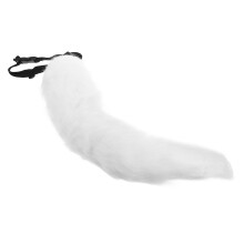 1Witte Faux Pluizige Accessoire Party