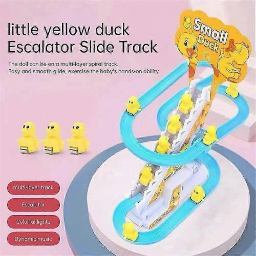 Black Friday Little Yellow Duck Ανεβαίνοντας Σκάλες Παιχνίδι Ηλεκτρικό Παιχνίδι με Σκά 2