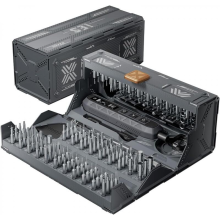 Kit de mini tournevis électrique 180 en 1 compatible Black Friday, embouts magnétiques, réparation de téléphone et de PC