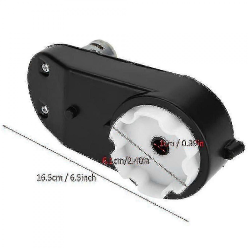 Κινητήρας αυτοκινήτου Black Friday 12V 16000 RPM με κιβώτιο ταχυτήτων (Rs390) για ηλεκ 2
