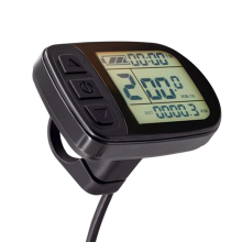 Taispeántas Kt-lcd5 Dé hAoine Dubh 24v36v48v72v Nascóir 5 bioráin / uiscedhíonach le haghaidh Rothar Leictreach Intelli