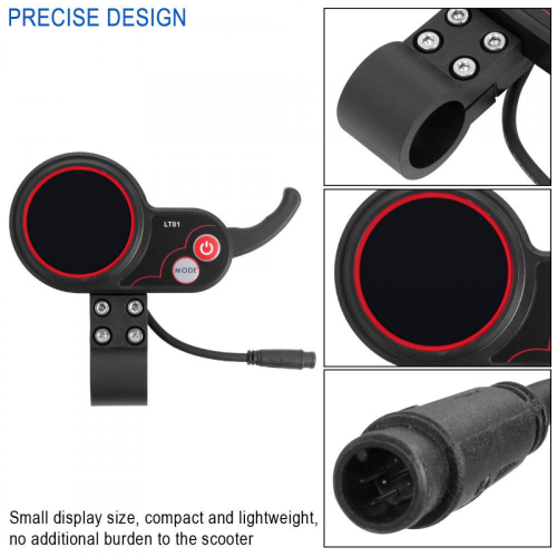 Οθόνη LCD με ένδειξη γκαζιού αντίχειρα Black Friday συμβατή με το ηλεκτρικό σκο 2