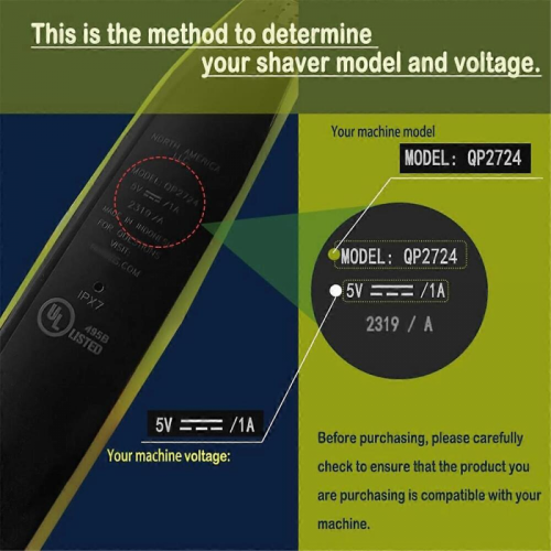 Καλώδιο φόρτισης ξυριστικής μηχανής USB Black Friday 2 τεμαχίων 5V 1A συμβατό με το 2