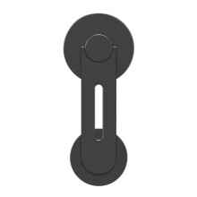 (black) Continuity Camera Mount for All MacBook SeriesMagnetic Phone Holder for iPhone