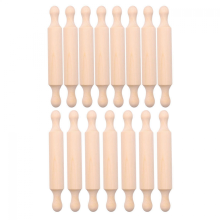 Black Friday 15 stuks houten mini deegroller 6 inch lang keuken bakdeegroller klein houten deeg voor kinderen