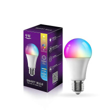 (3pcs, E27) Bulb Music Rhythm Control Color Adjustment 9w Five Way 2700k-6500k Support Alexa