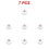 (Style A 7pcs) 1~10PCS Smart Home Integration Compact Design Wireless Connectivity Energy-saving Smart Security And Energy Savings 1
