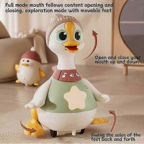 Μαύρη Παρασκευή Wobbling Duck Mom Καταπραϋντικό Ηλεκτρικό Σέρνεσθαι Μαγνητικό 1