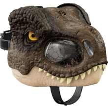 Máscara de cosplay de dinosaurio de Jurassic World con boca móvil para el Black Friday