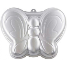 Moule à gâteau 3D en aluminium en forme de papillon de 25,4 cm pour anniversaire - Papillon